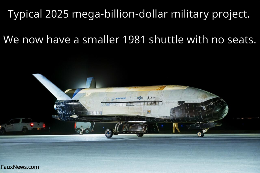 X-37B Small Shuttle